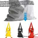 Big Bag Dispenser Bulk Bag Unloader Big Bag Animal Feed Unloader for Warehouse Farm Home Use 