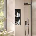20 x 10 Inch 304 Stainless Steel Recessed Shower Niche , No Tile Needed