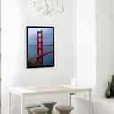 BESCRCL 16x24 Frame Wall Hanging Photo Frame, 16 x 24 Poster FrameBlack, 1 Pack