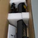 Powerscale 1500W Electric Patio Heater, IP65 Waterproof, Remote, Fast Heating, 4 Heat Levels, 24H Timer & Memory Function, Wall Mounted Indoor/Outdoor Heater for Patio, Garage, Backyard, Black