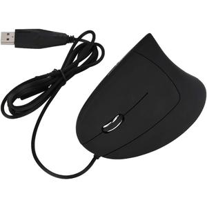 Ergonomic Mouse, Vertical Wireless Mouse 2.4G Rechargeable Optical Vertical Mouse High Precision Optical Mouse Adjustable800/1200/1600 DPI 6 Buttons, for Laptop etc, Red,Specially for Right-handers