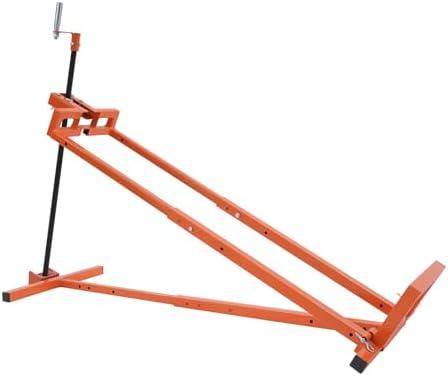 880LBS Heavy-Duty Lawn Tractor Lift, Lawn Mower Lift Jack, 3 Mins Quick Setup, Lawn Tractor Lift with for Lawn Mowers and Garden Tractors (Orange)