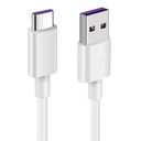 6 x USB C Fan Charger Cable for JISULIFE Handheld Mini Fa-n, Aluan, WiHoo, KIDEE, ZEEFO,FrSara,CIVPOWER Neck Fa-n, HomeLifairy, SWEETFULL Replacement Personal Portable Fan Type-C Charging Power Cord (5FT)