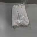 100% Cotton Napkin, Satin Band Design Formal Hospitality Napkin for Upscale Events & Dining, 22"x22", White, Set Of 12