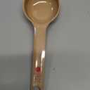 Teenyyou 10 Pcs 2 oz Foodservice Products Measure Spoon with Short Handle Measuring Scoop Miser Food Grade Solid Portion Control Spoon for Oatmeal Creatine Coffee Grains Spices Powders(Beige)