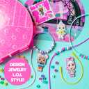 L.O.L. Surprise! Jewelry Activity Case, Create Custom Jewelry with 100+ Beads & Charms, DIY Kit for Kids Ages 6+