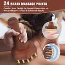 KintKita Wood Therapy Massage Tools,Lymphatic Drainage Massager Helps Reduce Cellulite for Belly Arms & Legs, Anti Cellulite Massager Body Sculpting Tools for Body Contouring & Muscle Relief