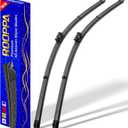 2 wipers Replacement for 2015-2020 MBZ C class and GLC class W205 C205 A205, Windshield Wiper Blades Original Equipment Replacement - 22"/22" (Set of 2)