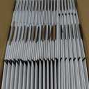 HORLIMER 12x9x4 inches Shipping Boxes Set of 20, White Corrugated Cardboard Box Literature Mailer