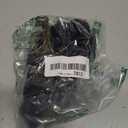 Geyoga Scrunchie Lanyards for ID Badges, Retractable Teacher Lanyards for Nurse Women Cute Neck Lanyard for Keys Card Holder (Black)