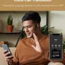 Timekettle W4 Pro AI Interpreter Earbuds, Real-Time Bidirectional Voice Translation,138 Languages, Video and Call Translation,for Global Business, Compatible with iOS/Android