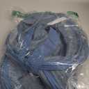 Collapsible Laundry Basket 2 pack, Foldable Pop Up Blue Laundry Baskets Mesh with Lid & Handle, Pop Up Collapsible Laundrys Hamper, Fabric Laundrys Baskets for Dorm, Travel, Bathroom