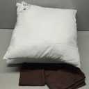 MIULEE 20x20 Throw Pillow Inserts Set of 2, Decorative Throw Pillows for Couch Sofa Bed, 100% Virgin Fiber Filling