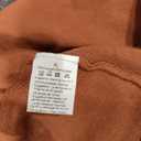 Womens Long Sleeve Turtle Neck, XL, Brick 