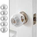 Driddle Door Knob Safety Cover for Kids - 5 Pack - Baby Proof Door Knob Covers - Door Locks for Kids Safety Child Proof - White