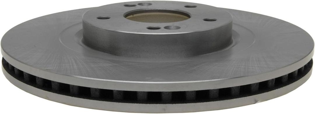 ACDelco Silver Front Brake Rotor 18A81010A | GM 19325460 Brake Rotors for Select Hyundai Santa Fe, Santa Fe Sport, XL, Kia Sorento, and more