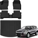 AUXKO All Weather Floor Mats for Ford Escape 2013-2019 Accessories