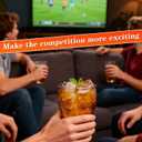 Modern Curved Drinking Glasses, Glass Cups Tumblers, Water Juice | Clear 12oz Drinking Glasses Feature an Ergonomic Curved Grip, Dishwasher Safe Build, and Lead-Free Glass for Daily Use. (EXP 12/31/27)