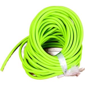 soft tubing 2050 Natural Latex Rubber Tube Stretch Elastic Replacement Band Sling Rubber 5mm x 5 meter 10 meter Outdoor industrial rubber (Color : Green, Size : 5Meter)