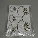 7 x 32 Pcs Christmas Face Eyes Stickers for Crafts Large 5 Inch Small 3 Inch 2 Inch Rub on Transfers Vinyl Faces Pitcher Decals for Ornaments Glass Drinking Cups Wood Balls Party Supplies (Face32)