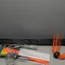 Bluesea 30 Feet Chimney Sweep Kit, Ergonomic Chimney Cleaning Kit, Extends Up to 30 Feet, Chimney Cleaner, Chimney Cleaning Tools, Chimney Cleaning System with Strong Brush, 9 Flexible Chimney Rods