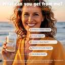 2 x NAD Supplement, Liposomal NAD+ Nicotinamide Riboside with Resveratrol Supports Healthy Aging & Cellular Energy, Highest Absorption NAD Plus for Women, 60 Capsules, BB Date: 05/2027