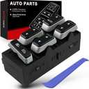 Master Power Window Switch for:-Lincoln Town Car 2003 2004 2005 2006 2007 2008 Driver Side Control Switch OE# 5W1Z14529BA, 5W1Z-14529-BA, 3W1Z14529BA