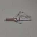 Conair Double Ceramic 1-Inch Curling Iron, 1-Inch Barrel Creates Classic Curls, Hair Curler for Use on Short, Medium, and Long Hair, White (White/Rose Gold)