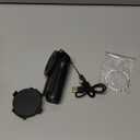 MQOUNY for Magsafe Tripod Stand for iPhone,Portable Pocket Size Selfie Stick with Rechargeable Remote and Metal Ring,Extendable Detachable Cell Phone Tripod Compatible with iPhone/Android (Black)