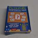 Mattel Games Pictionary Sketch Squad Cooperative Party Game with Clues Case, 2- to 6-Player Drawing Game