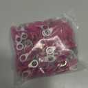 haisstronica 100pcs 5/16" Red Marine Grade Heat Shrink Ring Connectors,22-16 Gauge Tinned Red Copper 0.7mm Ring Terminals Connectors,Brazed-Seam Insulated Electrical Crimp Wire Terminals