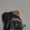 MANZI Sheer Pantyhose for Women 2 Pairs Translucent Tights 15 Denier (Small, Black/Natural)