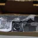 Dumbbell Rack Weight Stand - 4-Tier Adjustable Weight Rack for Dumbbells, Home Gym Storage Rack for Yoga Mat Foam Roller Kettlebells, Workout Equipment Storage Organizer With Wheels and Hooks (X-Large)