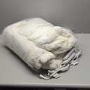 Heated Blanket Electric Queen- 84"x90" Soft Thick Faux Fur Electric Blanket for Sofa with 5 Heat Levels & 10 Hours Auto-Off Overheat Protection, Warm Cozy Gifts, Cream