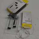 Acoustic Stereo Earbuds 2Pack Black And White