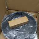 CAROTE Non Stick Frying Pan Skillet, Omelet Pan, Healthy Non Toxic Granite Chef Pan, Induction Compatible Egg Frying Pan with Heat-Resistant Handle, PFOA-Free,Black, 12"