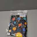 RAISEVERN Little Girls Dress Short Sleeve Casual Kids Summer Sundress for 2-9 Years (4-5T, Universe 1)