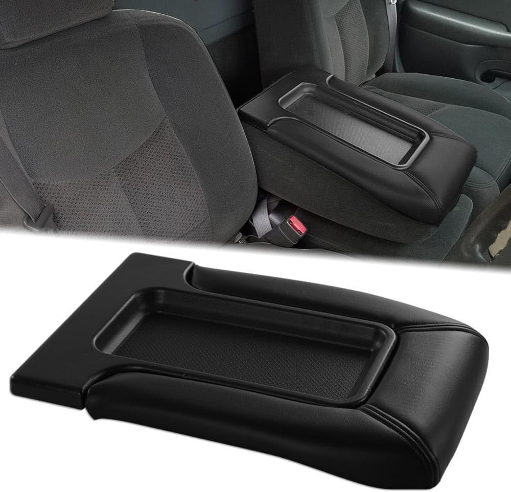 ANDPLAY Center Console Lid Cover Black Fit GMC Yukon/Yukon XL 2001-2006