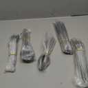 KINGSTONE Silverware Sets, 60 Piece Flatware Set for 12, 18/10 Stainless Steel Cutlery Set Mirror Polished Modern Design Dishwasher Safe