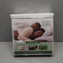 SafeRest Sleepure Waterproof Mattress Protector Queen Size - Viscose Derived from Bamboo - Fitted with Stretchable Pockets - Machine Washable Cotton Queen Mattress Cover for Bed