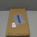 Gonfoam 3-Tier Expandable Shoe Rack,Adjustable Shoe Shelf Storage Organizer Heavy Duty Metal Free Standing Shoe Rack for Entryway Closet Doorway (Black)