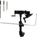 Quality Fly Tying Vises and pedestals Included Half Hitch Tool and Multi Sizes of Hackle Pliers