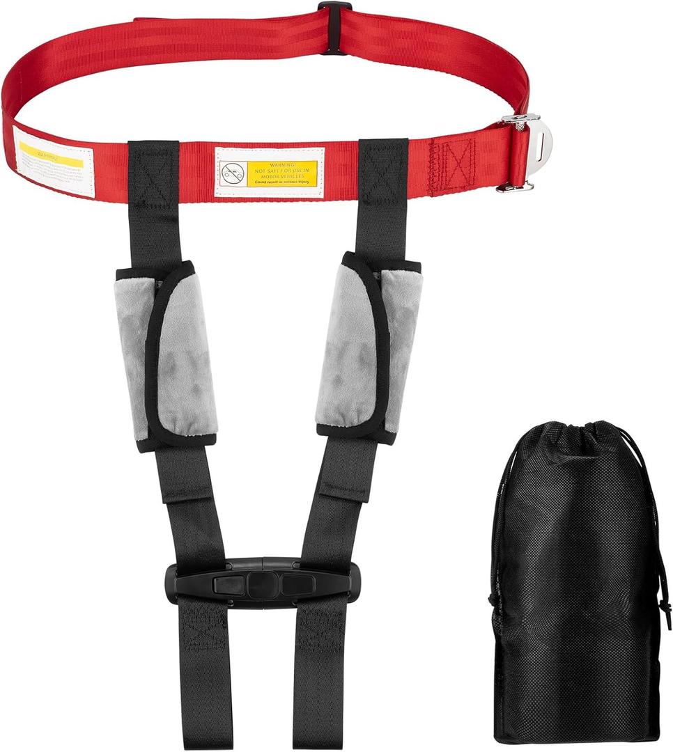 Child Airplane Safety Harness - Travel Accessories for Kids & Baby Safety Restraints