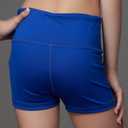 Rebel Athletic Women's Legendary Compression Short (Blue, XL)