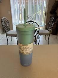 Simple Modern Plastic Tumbler with Lid and Straw | Reusable BPA Free Iced Coffee Cups Double Wall Smoothie Cup | Gifts for Women Men Him Her | Classic Collection | 24oz | (23 Ounces)