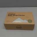 KeaBabies Baby Wrap Carrier - All in 1 Original Baby Carrier Newborn to Toddler Sling, Easy to Wear, Hands Free Bonding, Lightweight, Breathable Infant Wraps (Light Heather), One Size (Pack of 1)