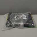 16"x12" Serving Trays with Handles, Black Decorative Serving Tray, Ottoman Trays for, Living Room, Bathroom, and Outdoors Decorative Trays (Black)