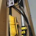 janz Aluminum 24 FT Telescoping Pressure Washer Wand with Pressure Washer Extension Wand,Gutter Cleaner Attachment, 5 Spray Nozzle Tips, 2 Hose Inlet Adapters and Support Harness