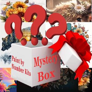 WUDWL Mystery Designs Diamond Painting Kits for Adults - DIY 5D Diamond Art Kits Full Drill Diamond Dots Paintings with Diamonds Gem Art and Crafts Home Decor