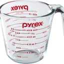 Pyrex 3 Piece Glass Measuring Cup Set [parallel import goods]